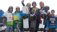 Lucas Eguibar, quinto en la prueba de Snowboard Cross del Mundial Junior