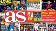 El récord de Messi lleva el Barcelona-Granada a las cabeceras de todo el mundo