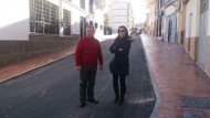 Terminadas las obras de mejora del acceso a la Plaza Mayor de Zújar