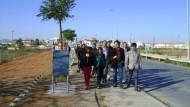La Junta inicia las obras de la vía ciclista entre Armilla y Las Gabias