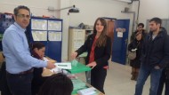 AUDIO: Así ha votado Rocío Vázquez, candidata del PA por Granada