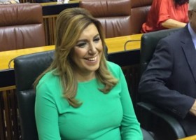 Susana Díaz, investida presidenta de la Junta con los votos de PSOE-A y Ciudadanos