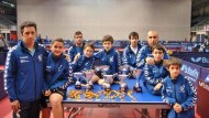 El CajaGRANADA logra nueve medallas en la primera parte del Campeonato de España