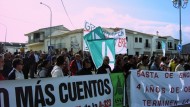 ASAJA protesta por la paralización de las obras de la A-323 ASAJA protesta por la paralización de las obras de la A-323