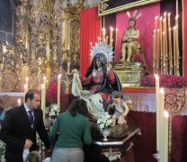 La Cañilla celebró besapié a la Soledad La Cañilla celebró besapié a la Soledad