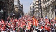 29M: Más de 50.000 personas invaden Granada contra la reforma laboral