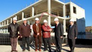 El Presidente de la Diputación visita las obras de la residencia de mayores Fray Leopoldo