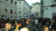 La hermandad de El Trabajo ha renovado a la banda de Tres Caídas La hermandad de El Trabajo ha renovado a la banda de Tres Caídas