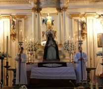 La Soledad del Calvario recibió una ofrenda floral el domingo La Soledad del Calvario recibió una ofrenda floral el domingo