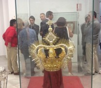 La Virgen de la Merced, protagonista en la exposición de su XXV aniversario La Virgen de la Merced, protagonista en la exposición de su XXV aniversario