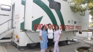 Una unidad móvil de detección precoz de cáncer de mama recorre la Alpujarra Una unidad móvil de detección precoz de cáncer de mama recorre la Alpujarra