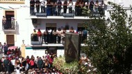 Miles de personas asisten a la romería del Cristo del Paño en Moclín