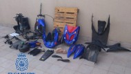Detienen a un joven por sustraer y desguazar al menos siete motocicletas Detienen a un joven por sustraer y desguazar al menos siete motocicletas