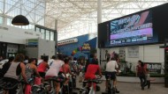 Gran éxito del maratón de “spinning” a beneficio de la Asociación de Esclerosis Múltiple Gran éxito del maratón de “spinning” a beneficio de la Asociación de Esclerosis Múltiple