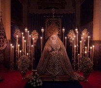 La Virgen de la Encarnación, estuvo en besamanos por la Inmaculada Concepción