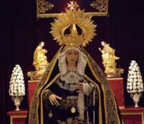 En el barrio Fígares, el Dulce Nombre se sumó a los besamanos inmaculistas En el barrio Fígares, el Dulce Nombre se sumó a los besamanos inmaculistas