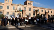 Paro en la Facultad de Bellas Artes de la UGR en protesta por los recortes Paro en la Facultad de Bellas Artes de la UGR en protesta por los recortes