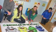 Huétor Tájar reparte más de 2.000 contenedores de reciclaje en sus colegios Huétor Tájar reparte más de 2.000 contenedores de reciclaje en sus colegios