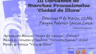 Íllora celebrará su tercer certamen de marchas el 10 de marzo