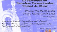 Íllora celebrará su tercer certamen de marchas el 10 de marzo Íllora celebrará su tercer certamen de marchas el 10 de marzo