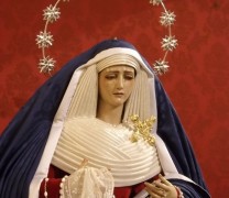 La Virgen del Rosario, vestida de hebrea