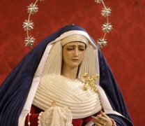 La Virgen del Rosario, vestida de hebrea La Virgen del Rosario, vestida de hebrea