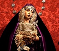 La Virgen de la Consolación, ataviada de hebrea La Virgen de la Consolación, ataviada de hebrea