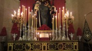 Arrancó el Triduo al Señor de la Amargura, cuyo altar se podrá admirar todo el fin de semana Arrancó el Triduo al Señor de la Amargura, cuyo altar se podrá admirar todo el fin de semana