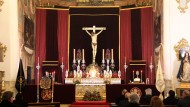 El Cristo de la Misericordia seguirá en el altar mayor de San José unos días más por los trabajos de limpieza en su capilla El Cristo de la Misericordia seguirá en el altar mayor de San José unos días más por los trabajos de limpieza en su capilla