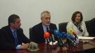 Griñán cree que el sector de la construcción debe ahora crecer tras su severa caída Griñán cree que el sector de la construcción debe ahora crecer tras su severa caída