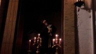 El Señor de la Amargura fue trasladado a su paso procesional El Señor de la Amargura fue trasladado a su paso procesional