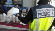 Desmantelan un laboratorio de cocaína en un local habilitado como garaje en el centro de Granada Desmantelan un laboratorio de cocaína en un local habilitado como garaje en el centro de Granada