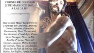 La Paciencia regresará el viernes a San Matías en Vía crucis La Paciencia regresará el viernes a San Matías en Vía crucis