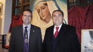 La Esperanza, que inauguró su exposición en la Asociación de la Prensa, sigue trabajando para la Coronación en 2018 La Esperanza, que inauguró su exposición en la Asociación de la Prensa, sigue trabajando para la Coronación en 2018