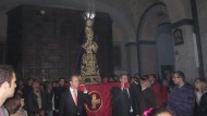 Jesús del Rescate ascendió a su paso procesional Jesús del Rescate ascendió a su paso procesional