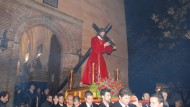 La Estrella salva sin lluvia el traslado de sus titulares hasta la iglesia de El Salvador La Estrella salva sin lluvia el traslado de sus titulares hasta la iglesia de El Salvador