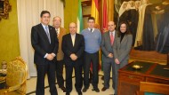 La Alhambra realiza la visita de protocolo al alcalde de Granada La Alhambra realiza la visita de protocolo al alcalde de Granada