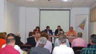 Olivareros granadinos y portugueses intercambian experiencias sobre el cultivo en Padul