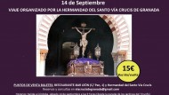 Últimas plazas para el viaje organizado por la Hermandad del Vía Crucis al Vía Crucis Magno de Córdoba del 14 de septiembre Últimas plazas para el viaje organizado por la Hermandad del Vía Crucis al Vía Crucis Magno de Córdoba del 14 de septiembre