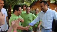 Jóvenes con discapacidad intelectual disfrutan de las instalaciones de la Ciudad Deportiva de la Diputación Jóvenes con discapacidad intelectual disfrutan de las instalaciones de la Ciudad Deportiva de la Diputación