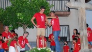 El nadador Victor Martín es recibido en Padul con una fiesta sorpresa multitudinaria tras su participación en el Mundial de Natación El nadador Victor Martín es recibido en Padul con una fiesta sorpresa multitudinaria tras su participación en el Mundial de Natación