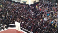 Una marea de 30.000 personas tiñó de negro la ciudad de Baza en el primer Cascamorras Internacional Una marea de 30.000 personas tiñó de negro la ciudad de Baza en el primer Cascamorras Internacional