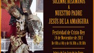Nuestro Padre Jesús de la Amargura estará en besamanos por Cristo Rey Nuestro Padre Jesús de la Amargura estará en besamanos por Cristo Rey