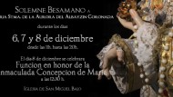 La Virgen de la Aurora Coronada estará en besamanos La Virgen de la Aurora Coronada estará en besamanos