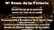 La Victoria estará en besamanos el próximo 6 de diciembre La Victoria estará en besamanos el próximo 6 de diciembre