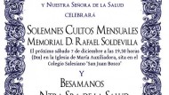 Cultos y besamanos a Nuestra Señora de la Salud Cultos y besamanos a Nuestra Señora de la Salud