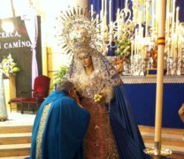 Besamanos inmaculista a Santa María del Triunfo Besamanos inmaculista a Santa María del Triunfo
