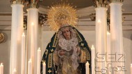 La Esperanza, ya en triduo, celebra cultos y besamanos solidarios La Esperanza, ya en triduo, celebra cultos y besamanos solidarios