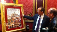 Fernando Egea ‘revive’ el Miércoles Santo en la presentación del cartel oficial de la Semana Santa 2014 Fernando Egea ‘revive’ el Miércoles Santo en la presentación del cartel oficial de la Semana Santa 2014