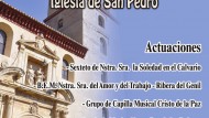 Un concierto en San Pedro y San Pablo unirá música cofrade y solidaridad Un concierto en San Pedro y San Pablo unirá música cofrade y solidaridad